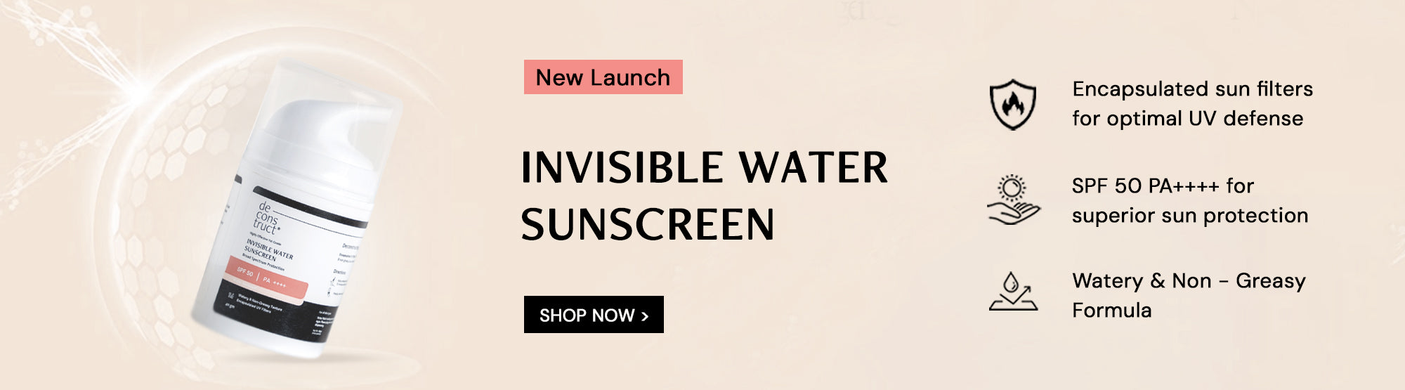 Buy Best Sunscreen Online with SPF Protection at Deconstruct