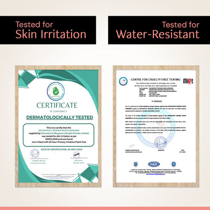 Invisible Cooling Sunscreen SPF 50 PA++++ | Instant Cooling &amp; Freshness | Upto 80 Min Water-Resistant | In-Vivo Tested