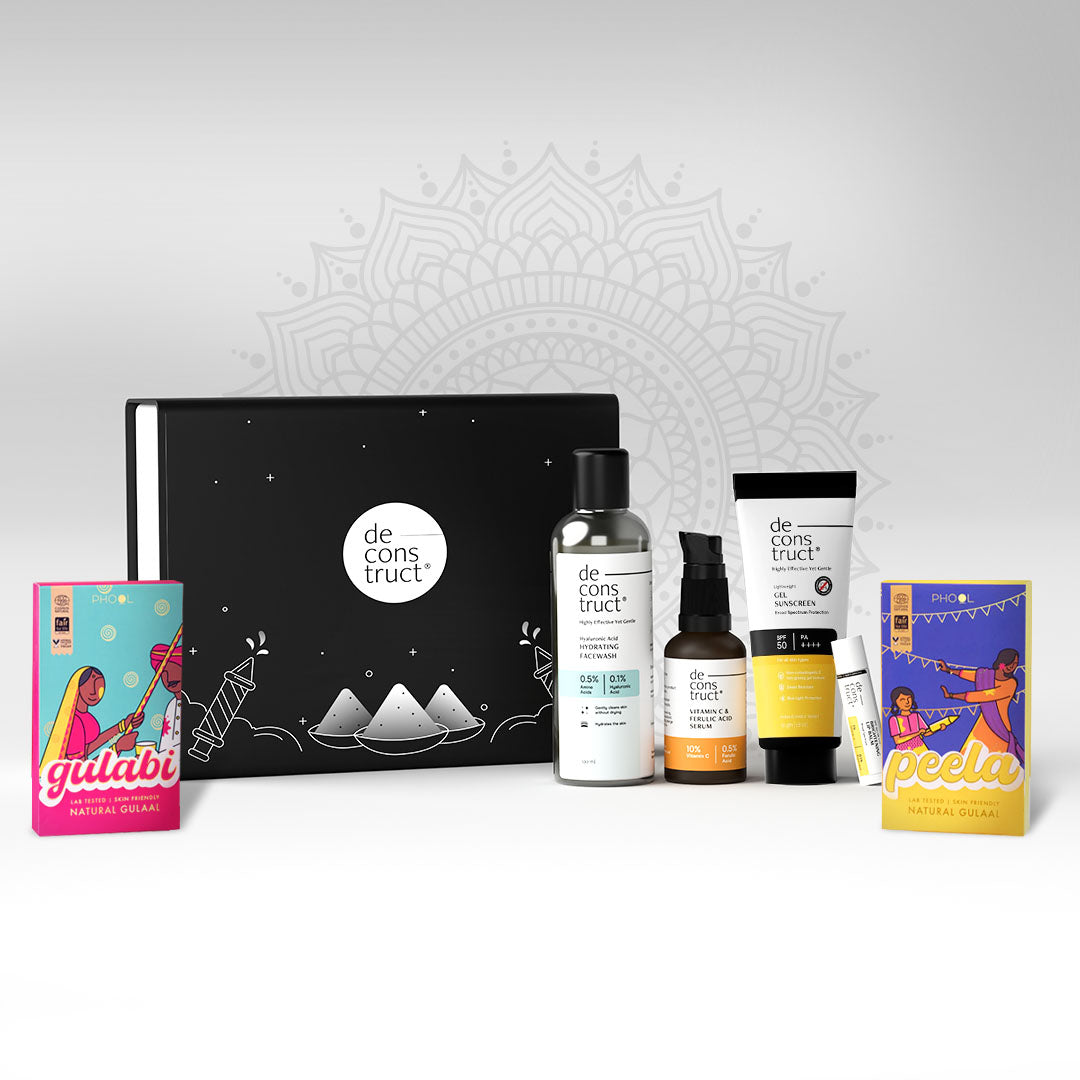 Holi Skincare Gift Box | Hydrate, Protect &amp; Brighten