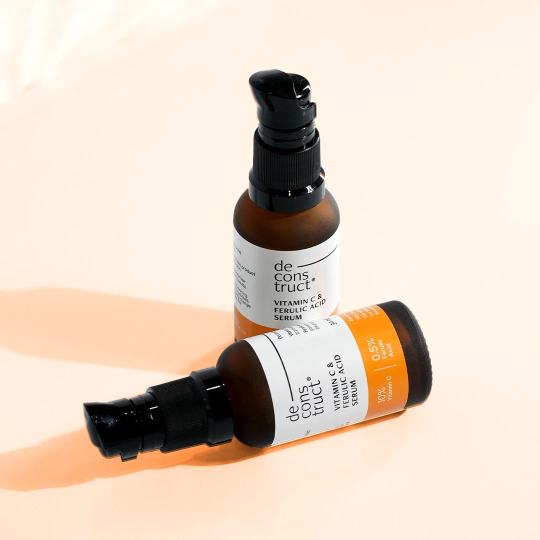 Vitamin C Serum Combo For Face  - 10% Vitamin C + 0.5 % Ferulic Acid