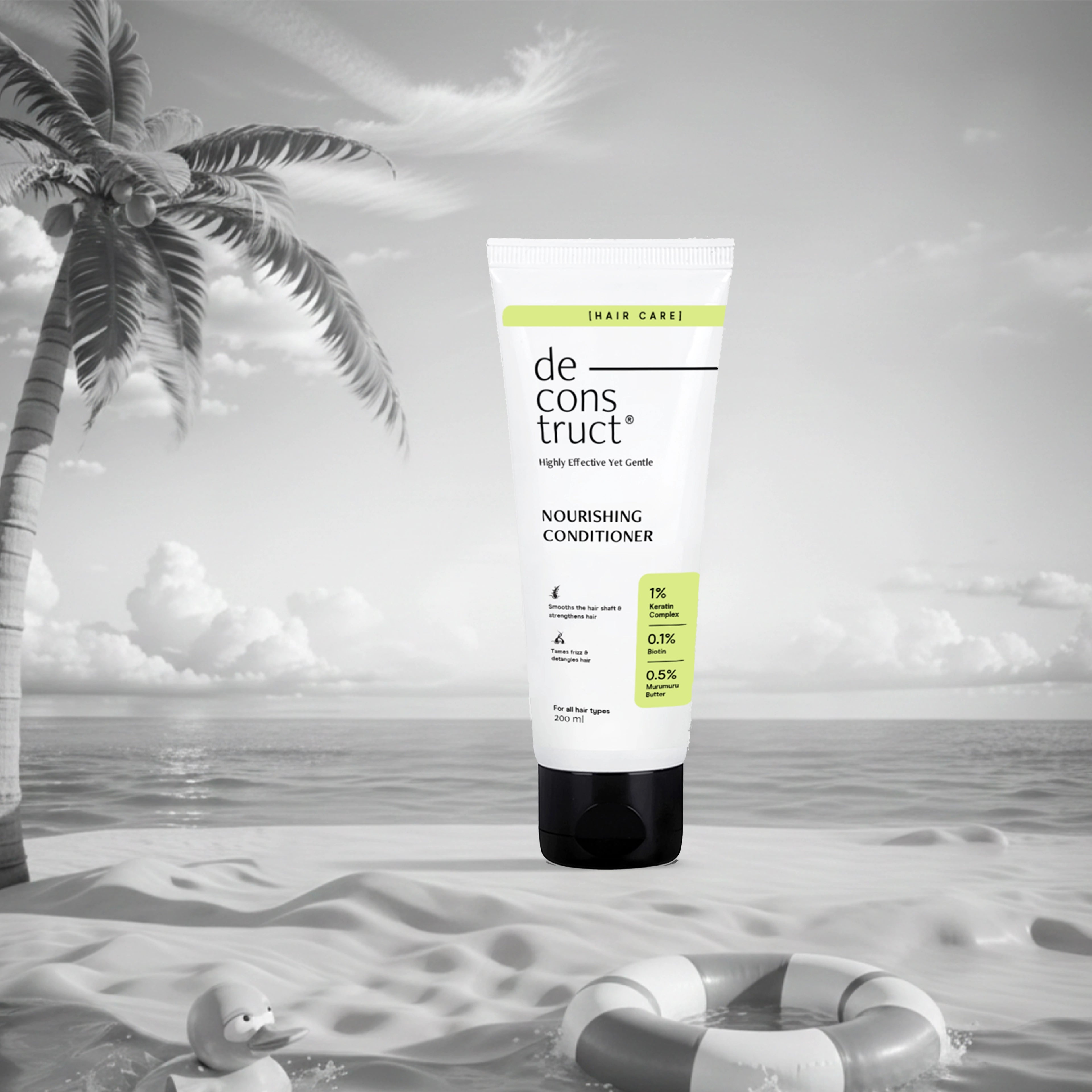 Nourishing Conditioner - 1% Keratin Complex + 0.1% Biotin + 0.5% Murumuru Butter