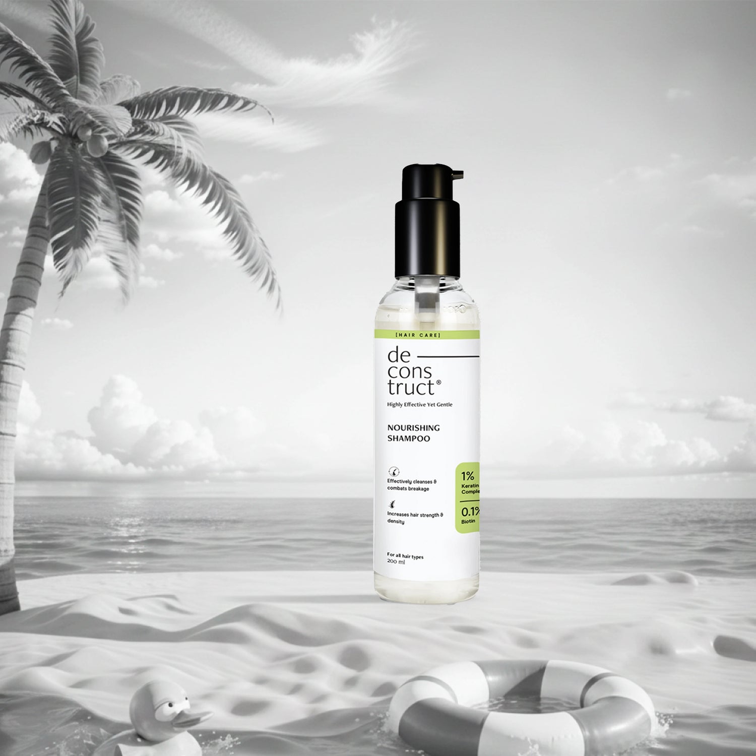 Nourishing Shampoo - 1% Keratin Complex + 0.1% Biotin