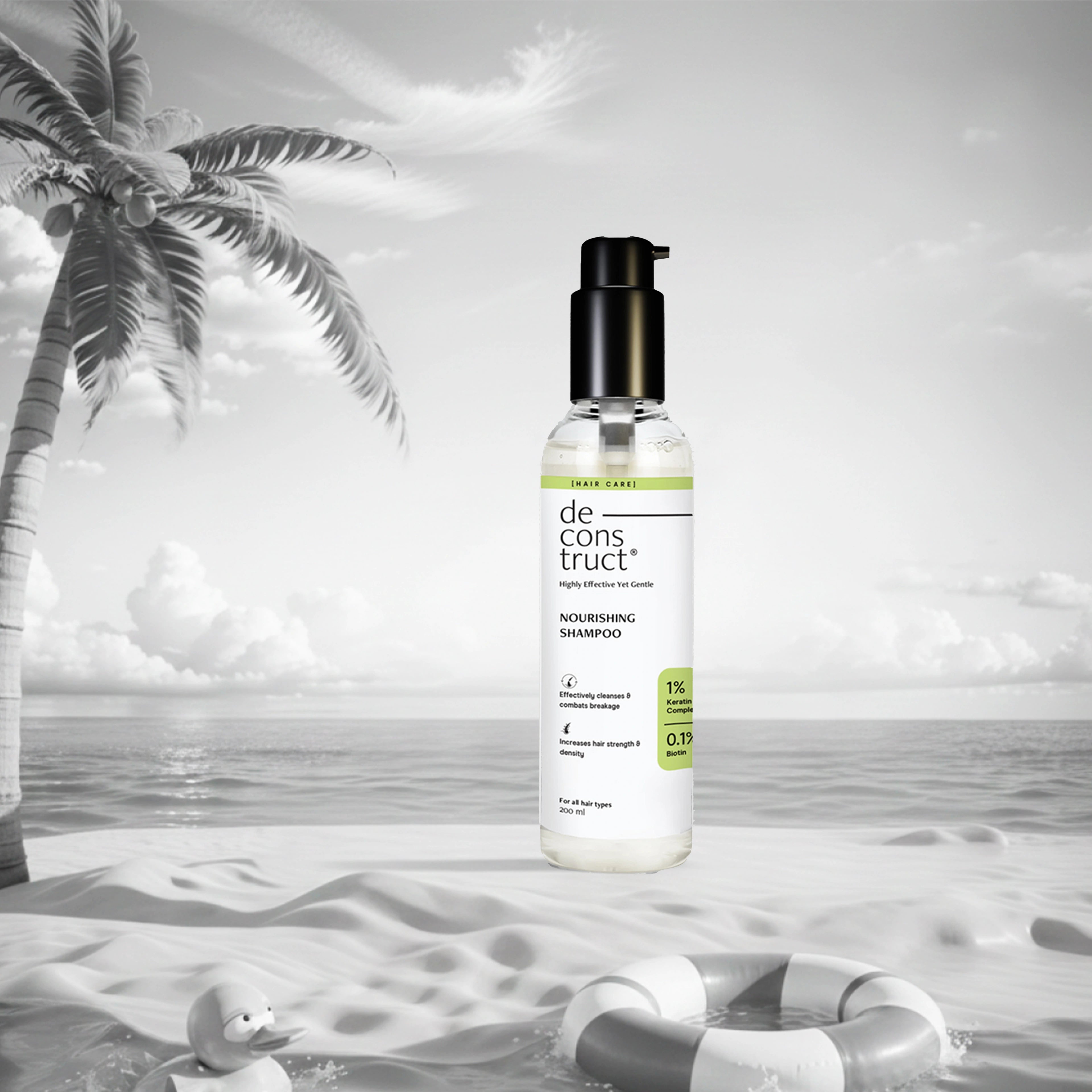 Nourishing Shampoo - 1% Keratin Complex + 0.1% Biotin