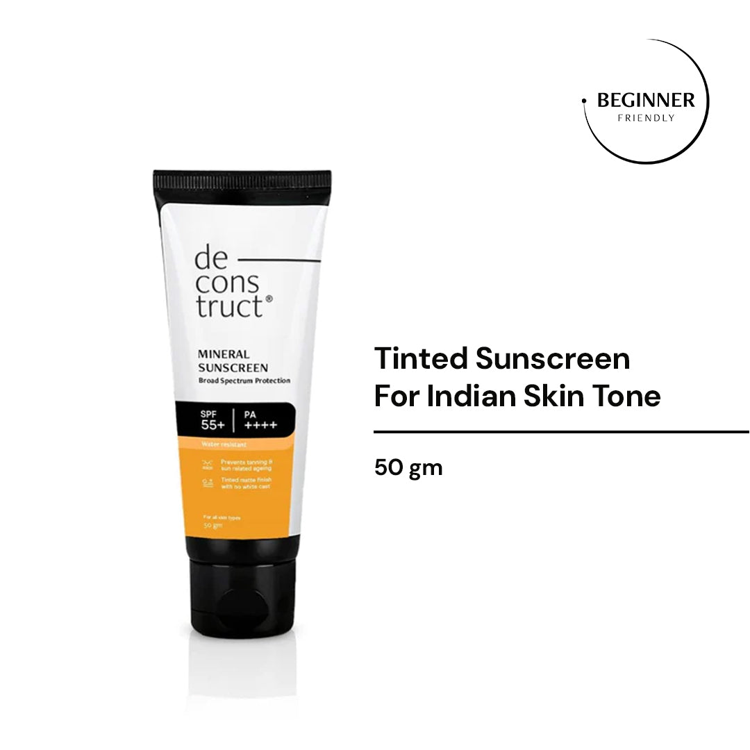 Mineral Sunscreen - SPF 55+ and PA++++ | Water Resistant Sunscreen