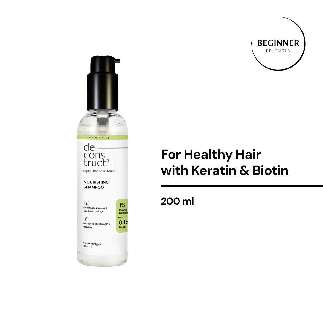 Nourishing Shampoo - 1% Keratin Complex + 0.1% Biotin