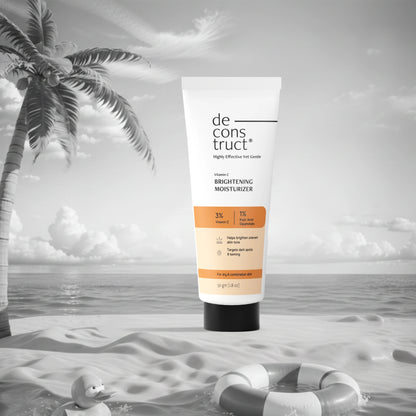 Brightening Moisturizer- 3% Vitamin C + 1% Kojic Acid Dipalmitate