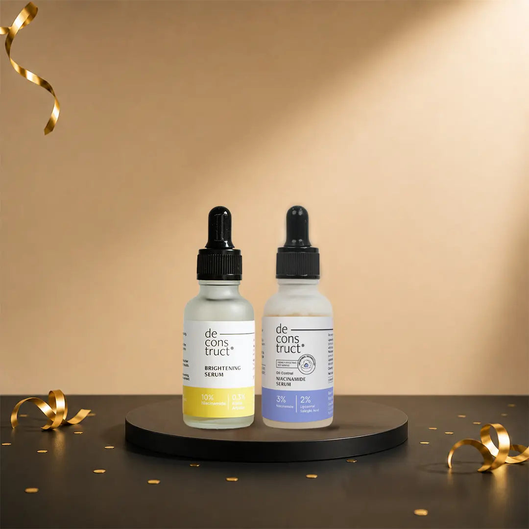 Oil Control Duo - Brightening Serum + Oil Control Niacinamide Serum