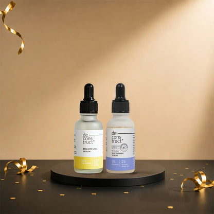 Oil Control Duo - Brightening Serum + Oil Control Niacinamide Serum