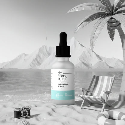 2% Hyaluronic Acid Serum with 1% Niacinamide | Oil Free Hydrating Face serum