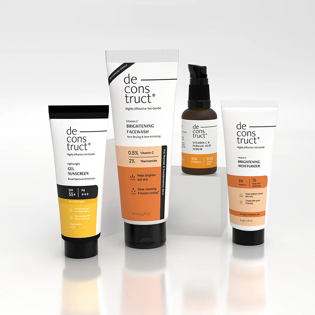 Anti-Pigmentation Routine Kit for Men | Fades Pigmentation Marks | Dermat Recommended