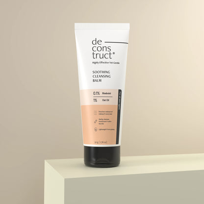 Soothing Cleansing Balm with 0.1% Bisabolol &amp; 1% Avena Sativa (Oats) Oil - Moisturizing makeup remover