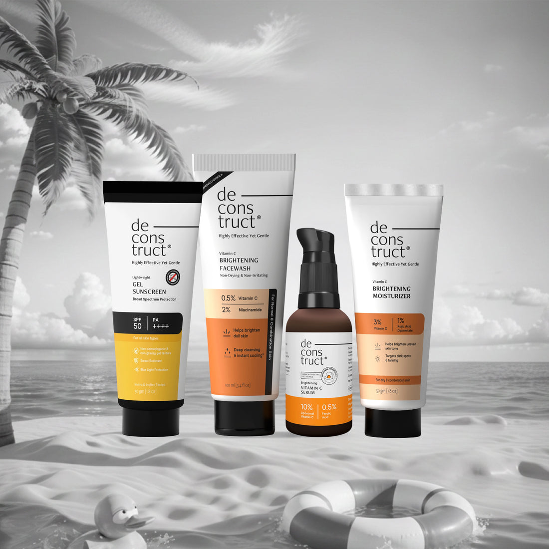Skin Brightening Routine Kit For Dull Skin | Top Best Selling Bright Skincare Routine for Men &amp; Women