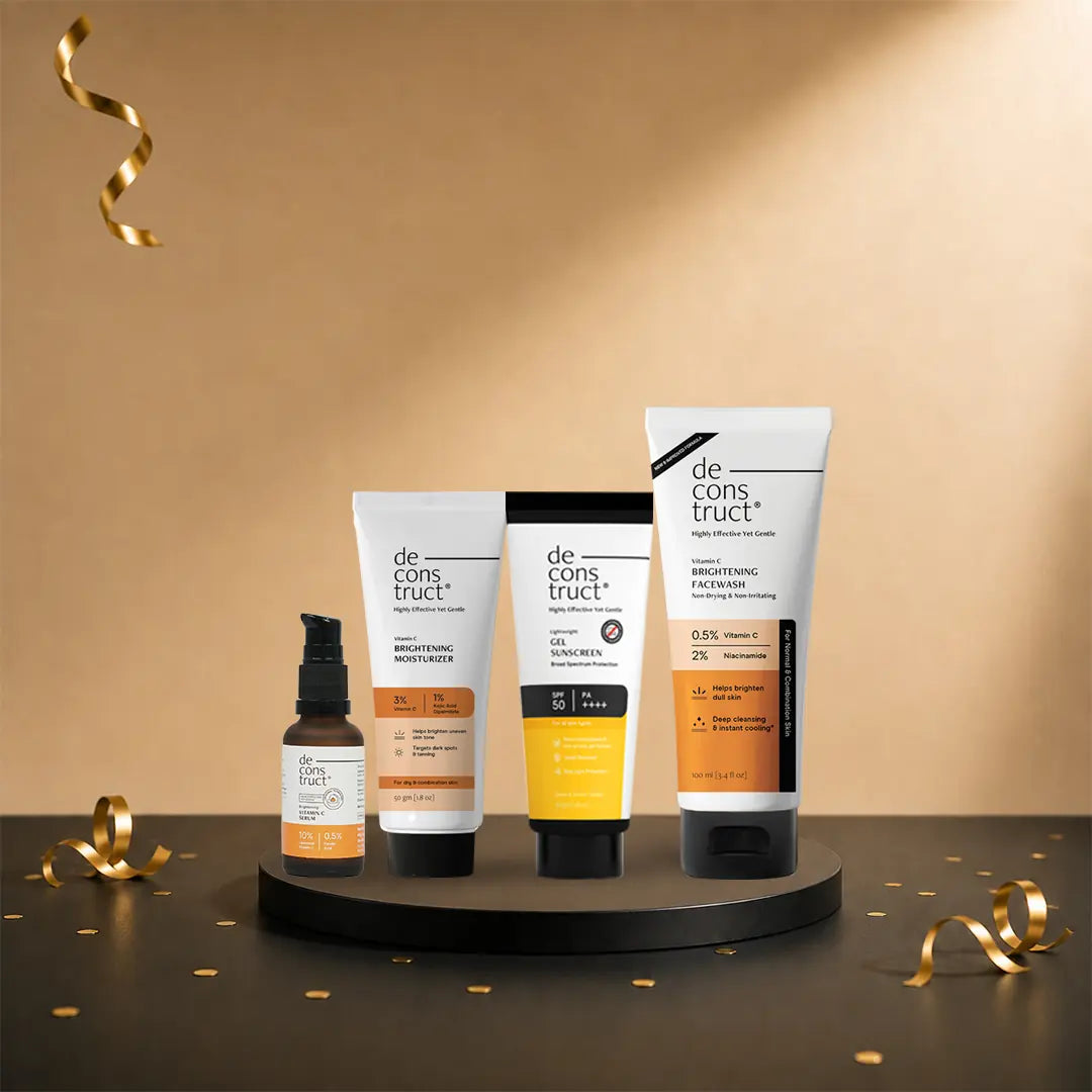Skin Brightening Routine Kit For Dull Skin | Top Best Selling Bright Skincare Routine for Men & Women