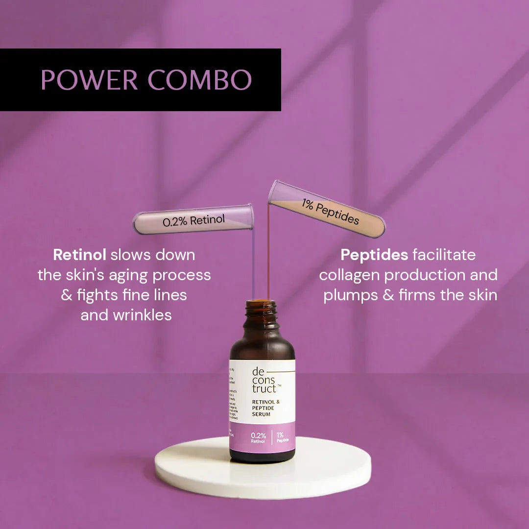 Retinol &amp; Peptide Serum - 0.2% Retinol + 1% Peptide