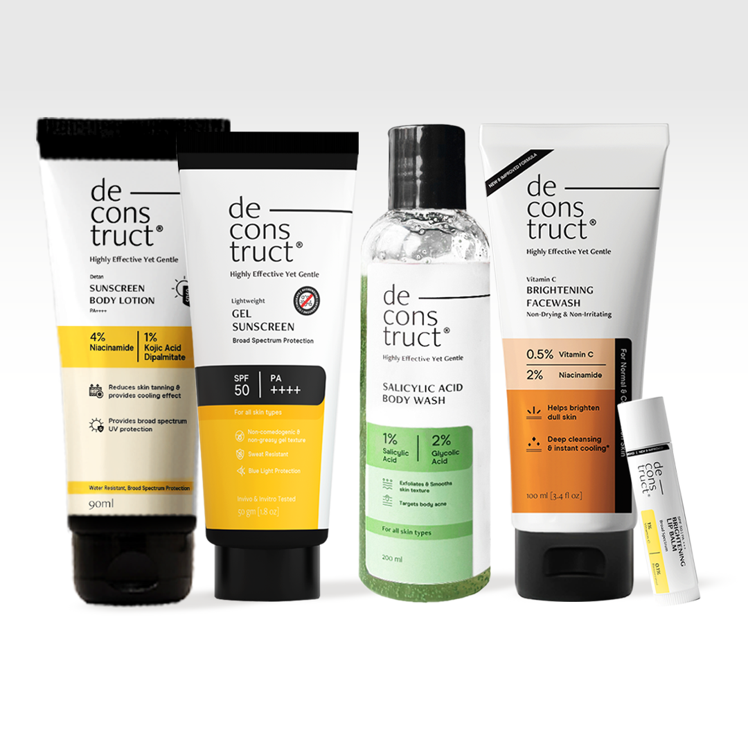 Summer Brightening Skincare Routine Kit