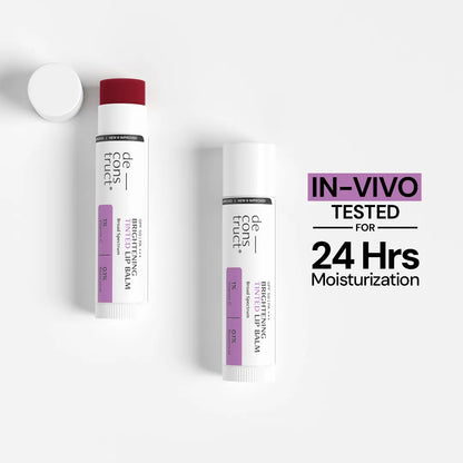 Brightening Tinted Lip Balm with 1% Vitamin C &amp; 0.1 Resorcinol SPF 50 (Pack of 2)