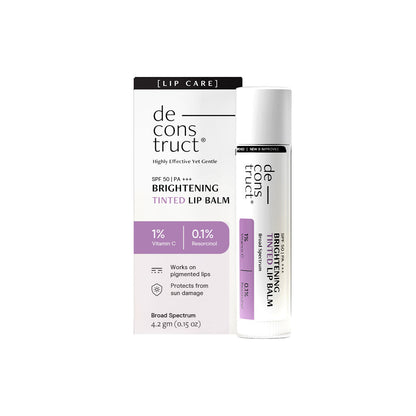 Brightening Tinted Lip Balm with 1% Vitamin C &amp; 0.1 Resorcinol SPF 50, PA++