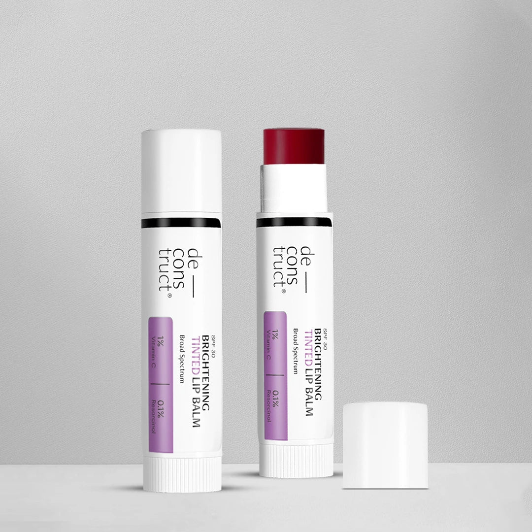 Brightening Tinted Lip Balm with 1% Vitamin C & 0.1 Resorcinol SPF 30 (Pack of 2)