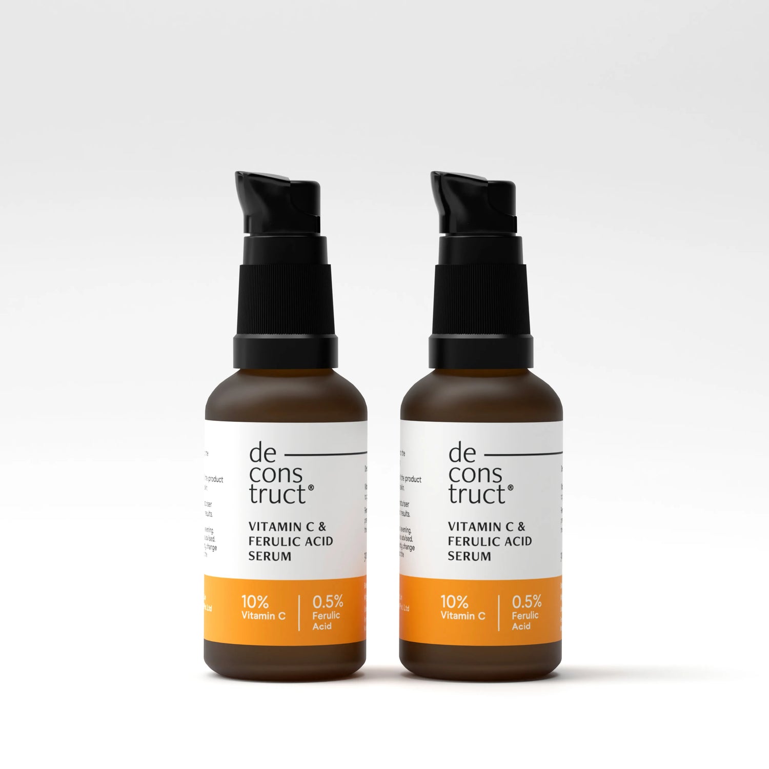 Vitamin C Serum Combo For Face  - 10% Vitamin C + 0.5 % Ferulic Acid