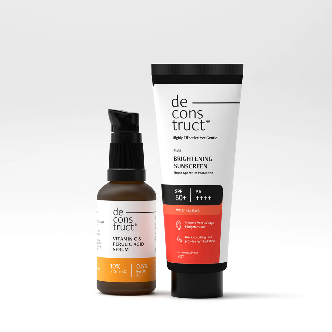 Brighten and Protect Duo - Vitamin C + Fluid Brightening Sunscreen