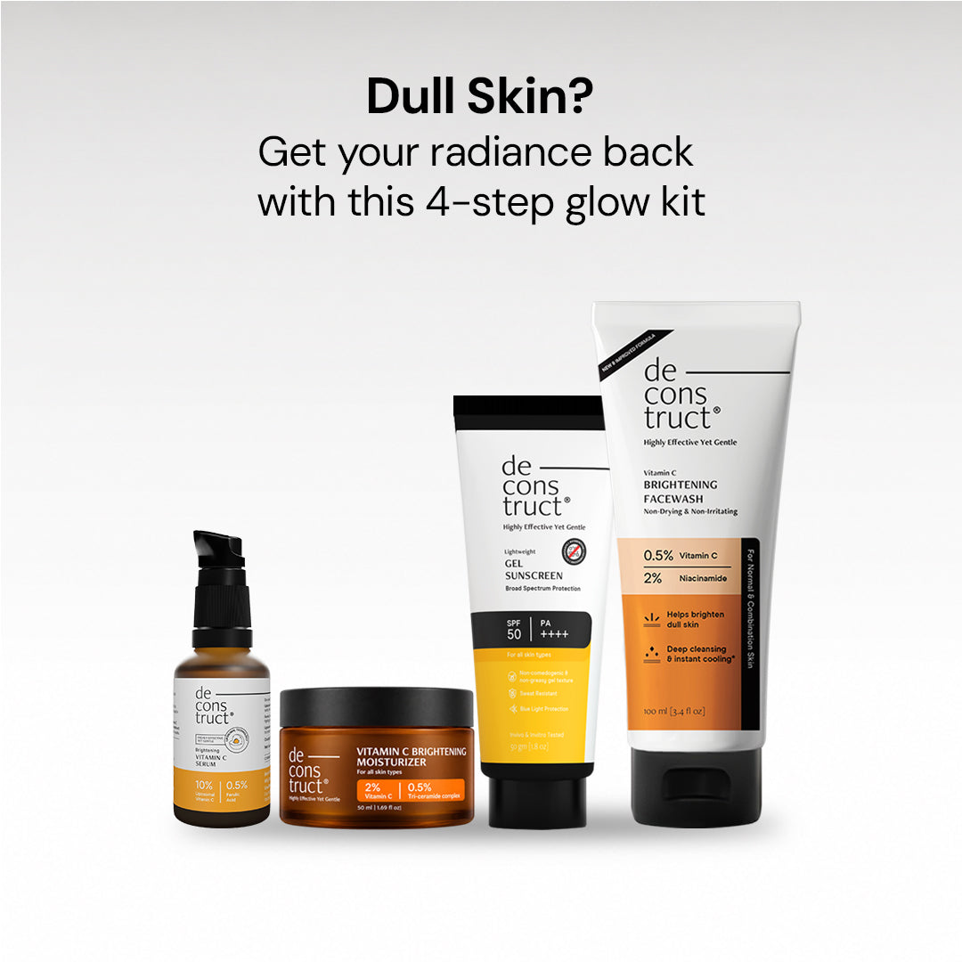 Skin Brightening Routine Kit For Dull Skin | Top Best Selling Bright Skincare Routine for Men &amp; Women