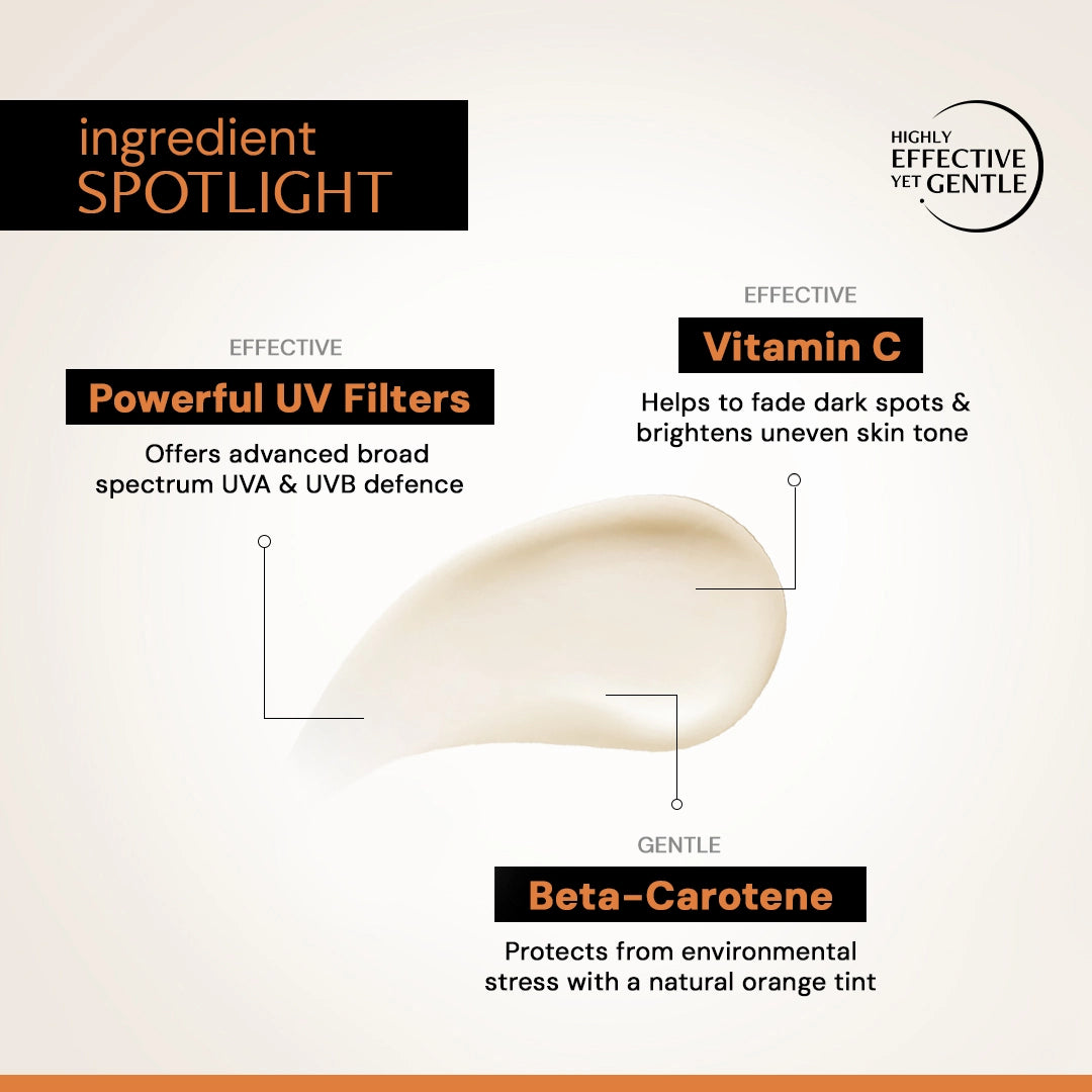5% Vitamin C Gel Sunscreen -  SPF 50 and PA+++ | In-Vivo Tested