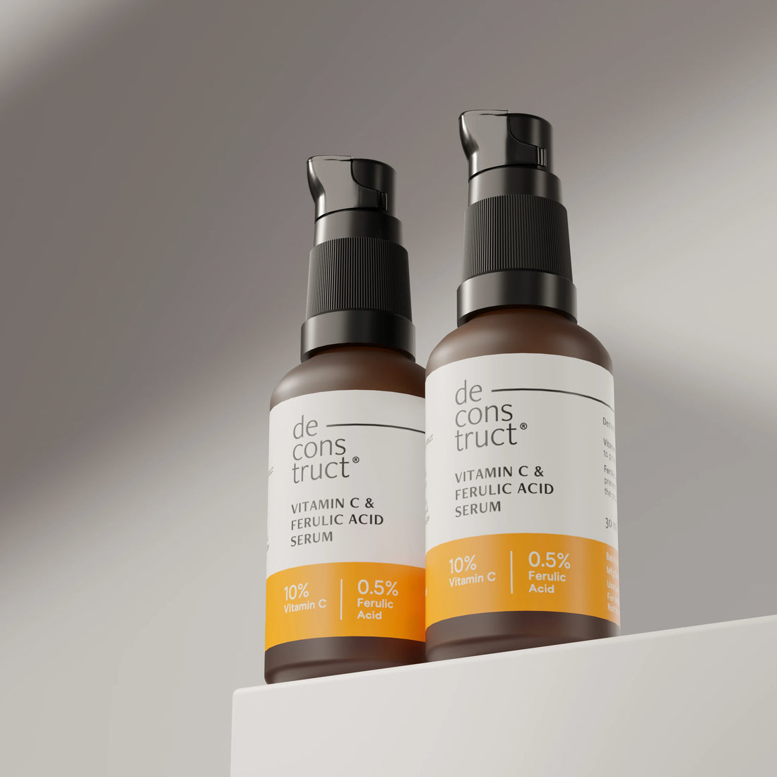 Vitamin C Serum Combo For Face  - 10% Vitamin C + 0.5 % Ferulic Acid