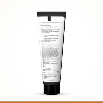5% Vitamin C Gel Sunscreen for Oily Skin - SPF 50 PA++++ | In-Vivo Tested 30gm
