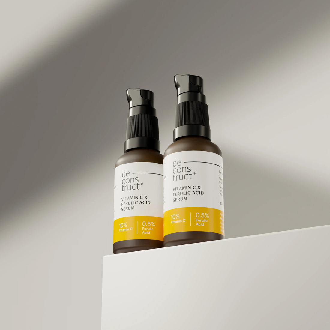 Vitamin C Serum Combo For Face  - 10% Vitamin C + 0.5 % Ferulic Acid