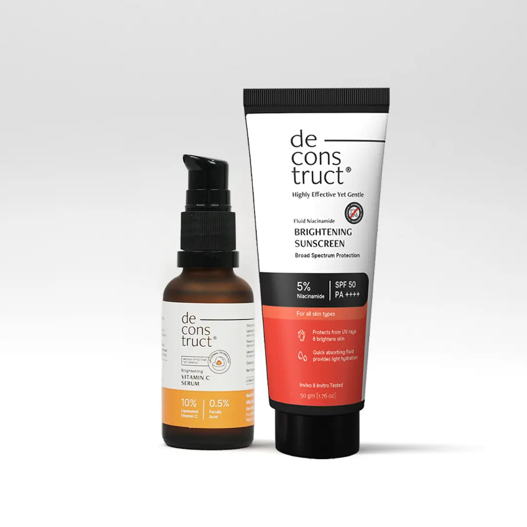 Brighten and Protect Duo - Vitamin C + Fluid Brightening Sunscreen