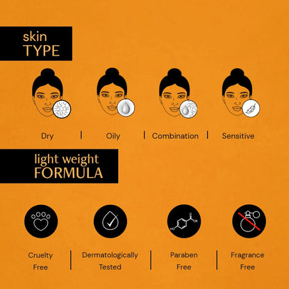 Vitamin C Serum For Face - 10% Vitamin C + 0.5 % Ferulic Acid | Non-Irritating , Non-Sticky | 20 ML