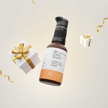 Vitamin C Serum For Face  - 10% Vitamin C + 0.5 % Ferulic Acid