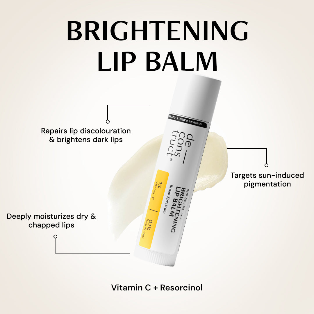 Bestseller Trio: Fluid Brightening Sunscreen + Vitamin C Serum + Brightening Lip Balm