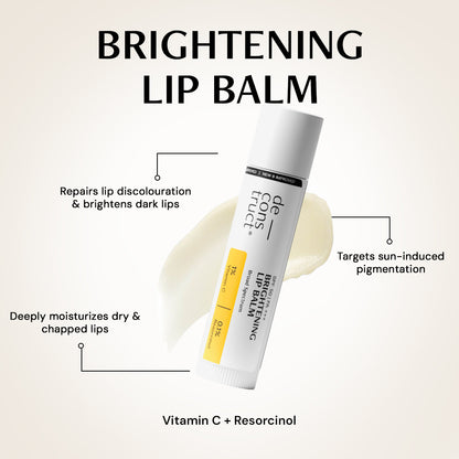 Bestseller Trio: Fluid Brightening Sunscreen + Vitamin C Serum + Brightening Lip Balm