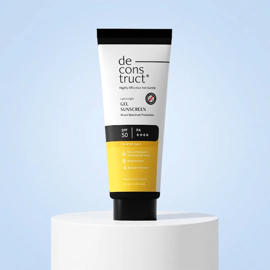 Gel Sunscreen for Oily Skin - SPF 50 PA++++(80 gm) | In-Vivo Tested