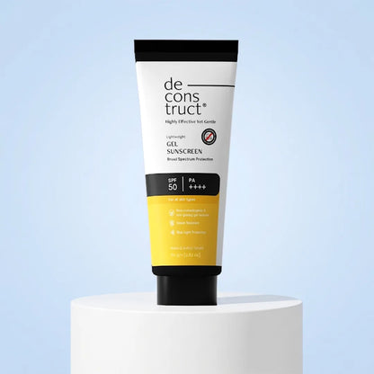 Gel Sunscreen for Oily Skin - SPF 50 PA++++(80 gm) | In-Vivo Tested