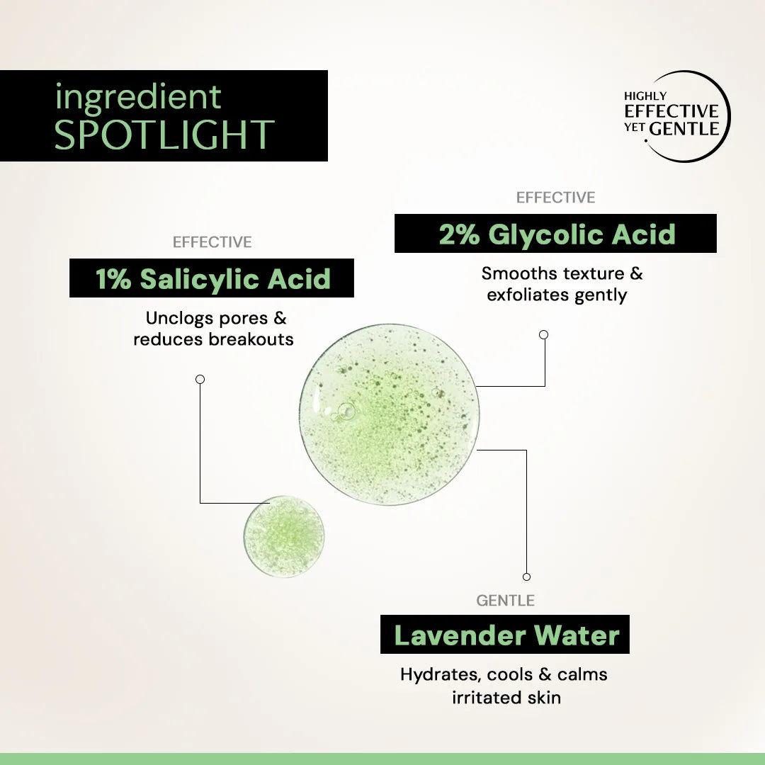 Salicylic Acid Body Wash - 1% salicylic acid + 2% glycolic acid | Fights body acne