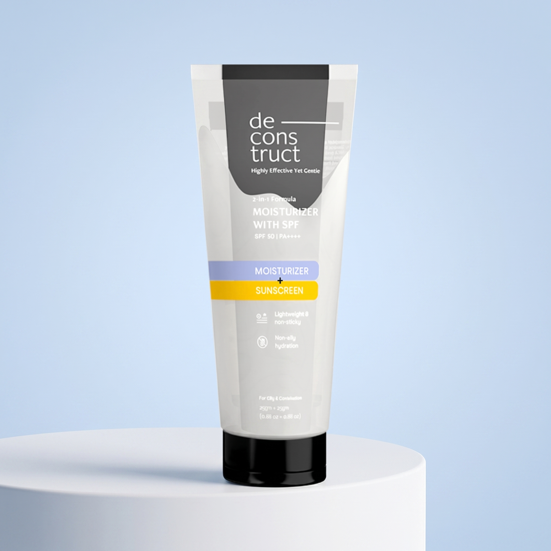 2 in 1 Moisturizer &amp; Sunscreen | SPF 50 PA++++