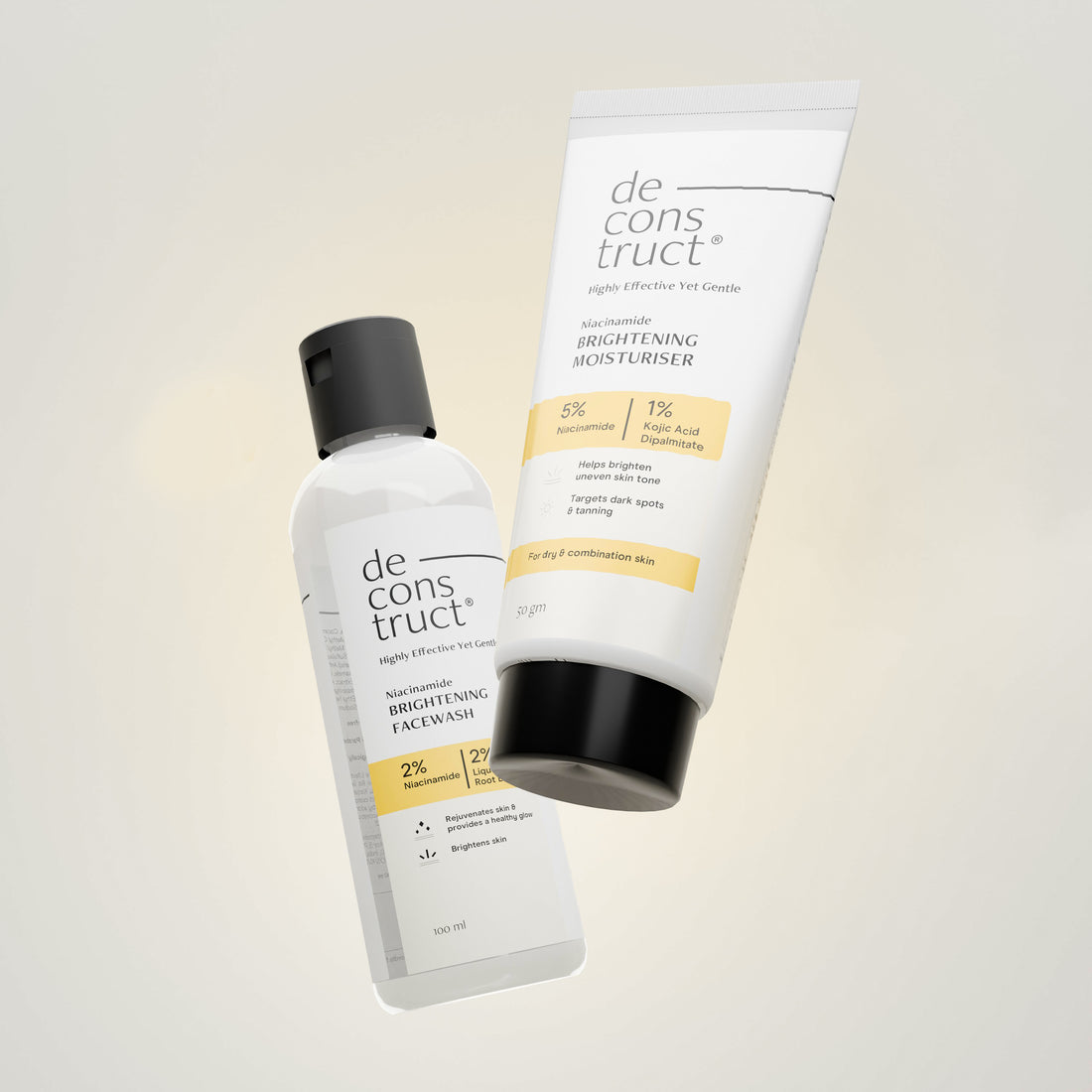 Daily Radiance Boosting Duo- Brightening Face Wash + Brightening Face Moisturiser