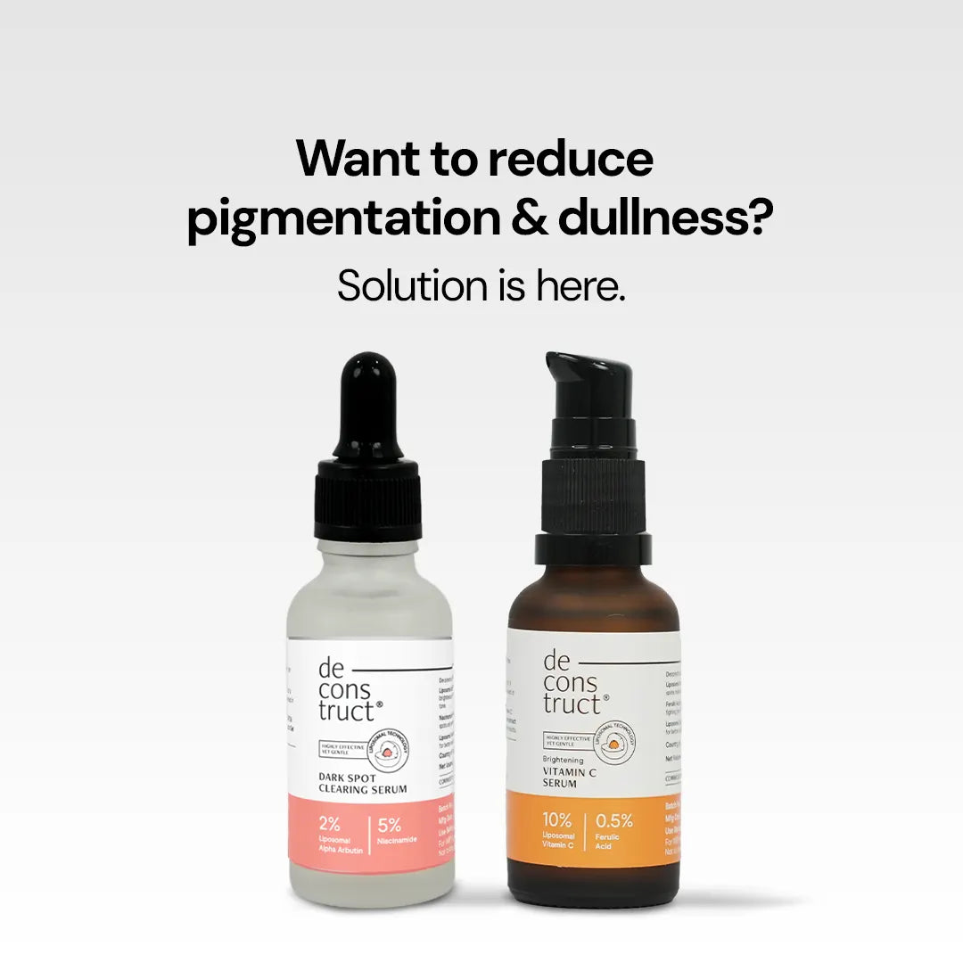 Skin Brightening Duo - Vitamin C &amp; Ferulic Acid Serum + Clearing Serum