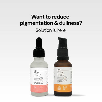 Skin Brightening Duo - Vitamin C &amp; Ferulic Acid Serum + Clearing Serum