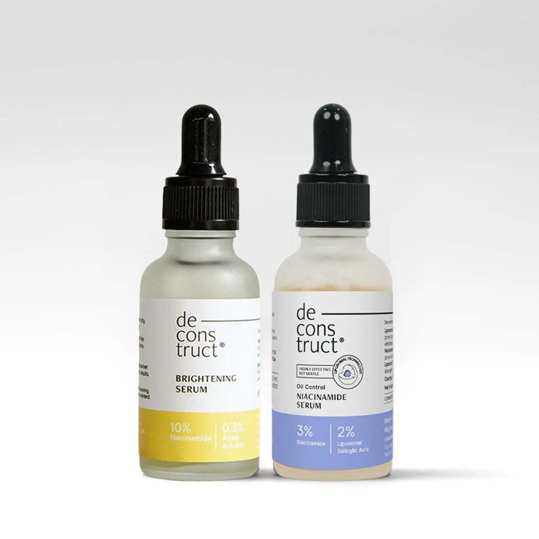 Oil Control Duo - Brightening Serum + Oil Control Niacinamide Serum