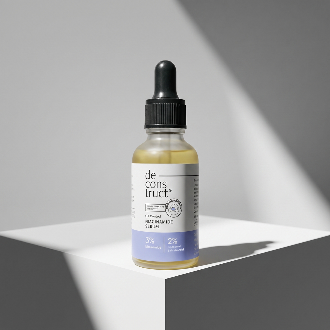 Oil Control Serum with 3% Niacinamide &amp; 2% Salicylic Acid With Liposomal Technology