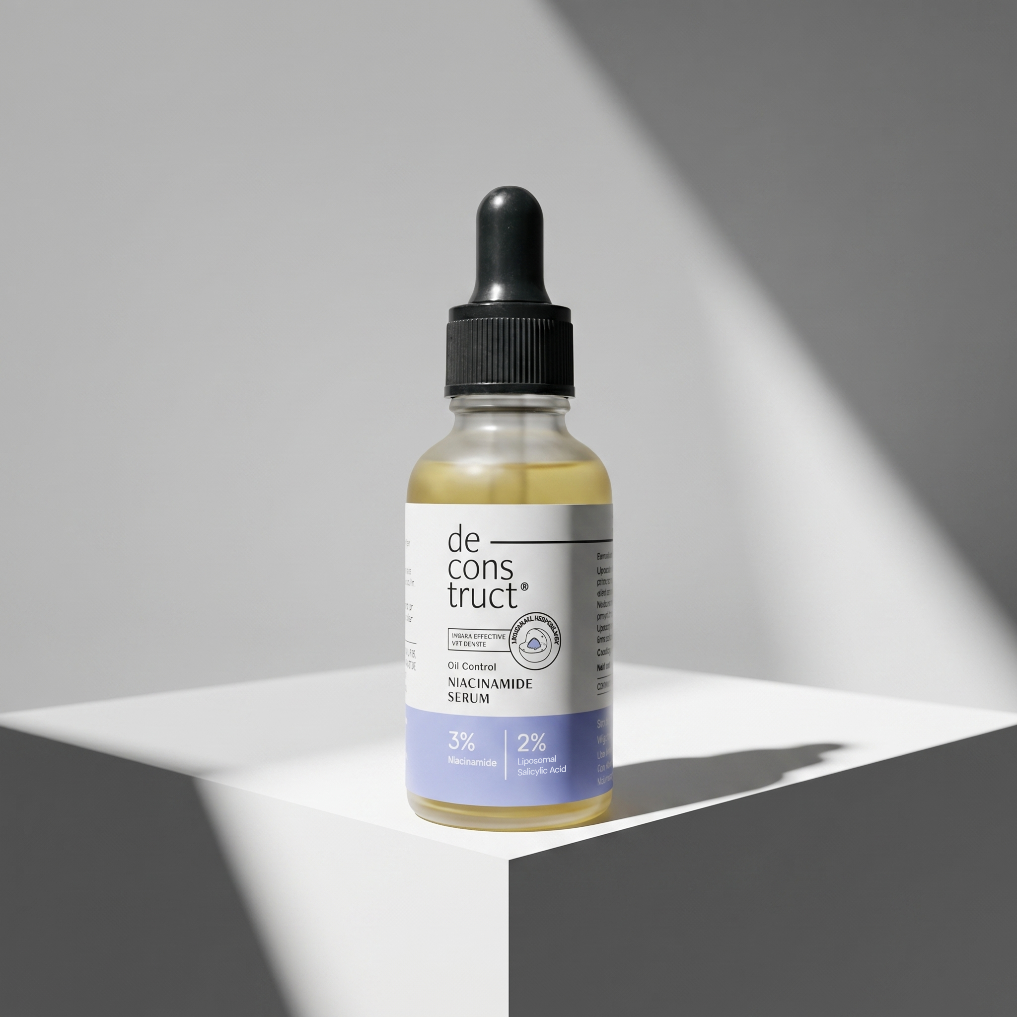 Oil Control Serum with 3% Niacinamide &amp; 2% Salicylic Acid With Liposomal Technology