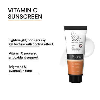 Vitamin C powered Brightening skincare routine Kit for Men &amp; Women