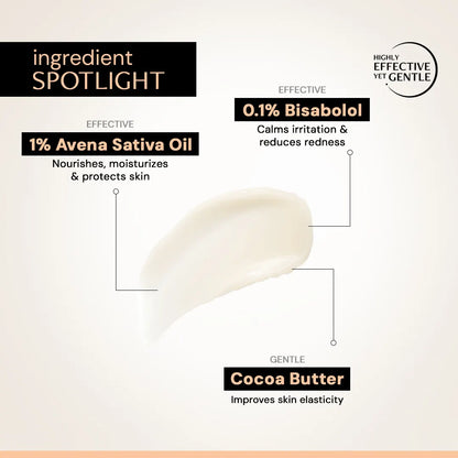 Soothing Cleansing balm - 0.1% bisabolol and 1% Avena sativa Oil (oats oil)