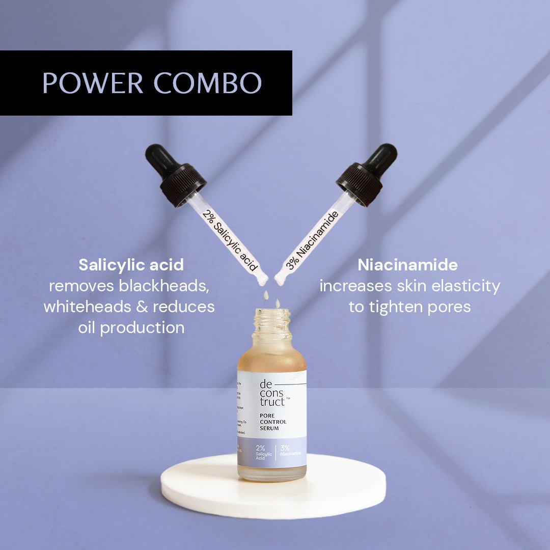 2% Salicylic Acid + 3% Niacinamide - Pore Control Serum