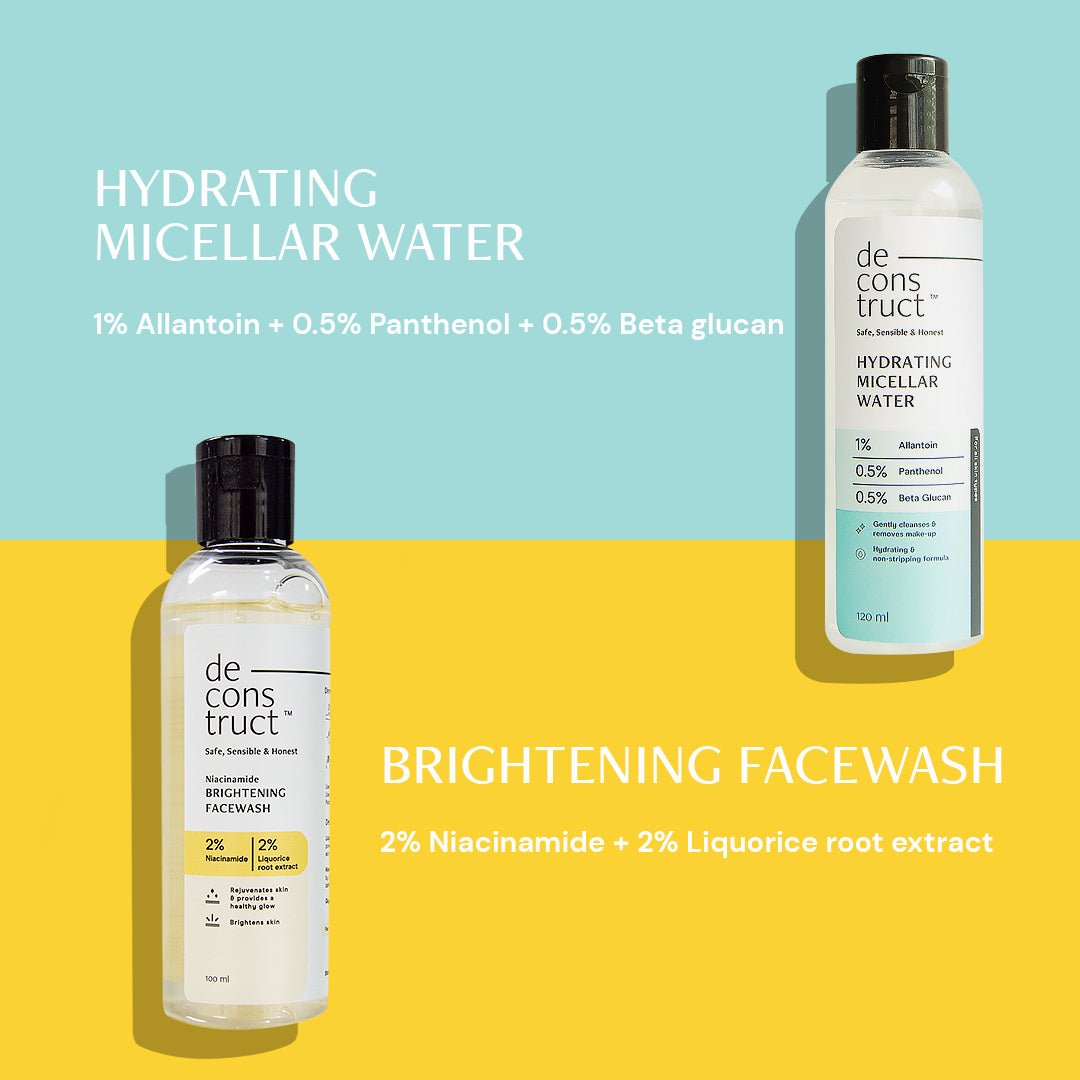Buy Daily Double Cleansing Duo Hydrating Micellar Water + Brightening