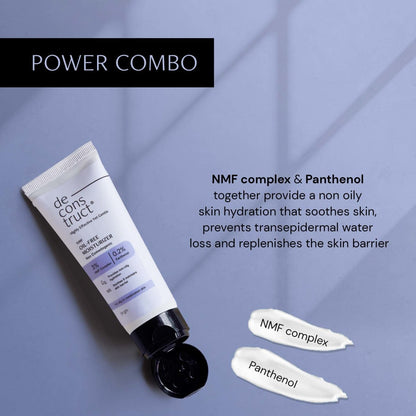 Oil-Free Moisturizer for Oily Skin - 3% NMF Complex + 0.2% Panthenol | Non-Comedogenic Moisturizer - thedeconstruct