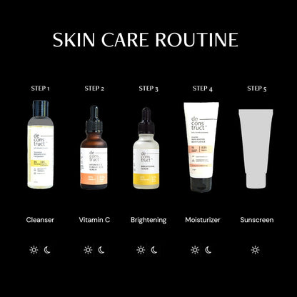 Daily skin care routine for glowing skin